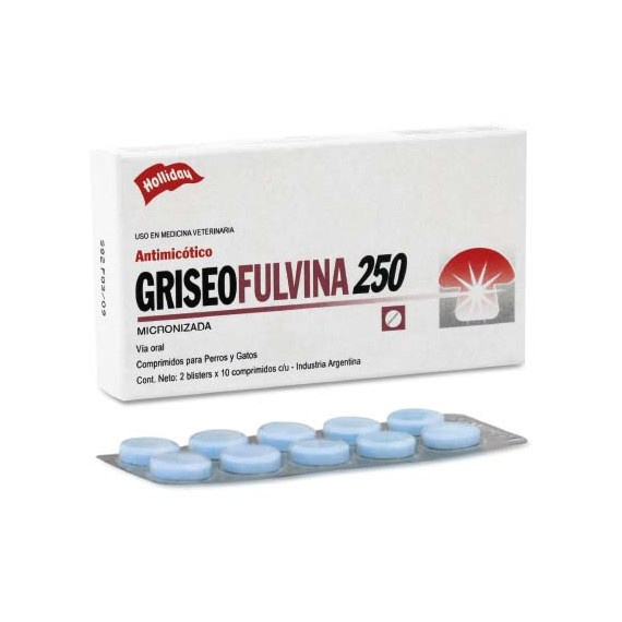 GRISEOFULVINA 250